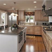 chinamodern solid wood kitchen cabinet