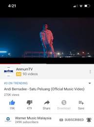 Download mp3 satu peluang andi bernadee dan video mp4 gratis. Andi Bernadee Alhamdulillah Satu Peluang Music Video Dah 3 Trending Dekat Youtube Andi Nak Ucapkan Terima Kasih Banyak Banyak Untuk Siapa Yang Dah Tengok Mv Satu Peluang Satupeluang Facebook