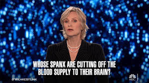 Jane Lynch You Are The Weakest Link Gif By Nbc Find Share On Giphy