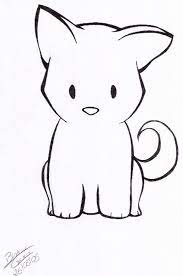 Dibujos para dibujar a lápiz fáciles. Dibujo De Perro Facil Para Colorear Dibujos Faciles