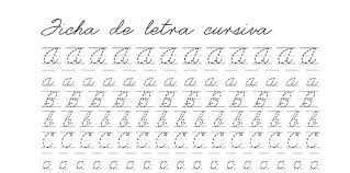 Ver más ideas sobre abecedario para niños, abecedario, abecedario actividades. Letra Cursiva Para Primaria Alfabeto En Minusculas Y Mayusculas Plantilla Pdf La Caligrafia