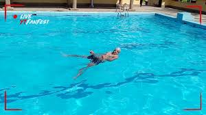 سباحه الباك برست للمبتدئين Youtube