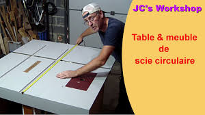 Realisation D Une Table Et Meuble De Scie Circulaire Fait Maison Avec Ajout Scie Circulaire Faire Une Table Table Scie Circulaire