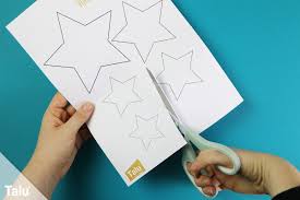Anleitung einfache 3d sterne aus papier. Sterne Basteln Mit Kindern Anleitung Und Ideen Talu De