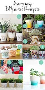 Check spelling or type a new query. 10 More Diy Flower Pot Painting Ideas April Bern Plant Pot Diy Painted Flower Pots Flower Pots Outdoor