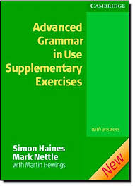 Please fill this form, we will try to respond as soon as possible. Advanced Grammar In Use Supplementary Exercises With Answers Amazon De Haines Simon Nettle Mark Hewings Martin Fremdsprachige Bucher