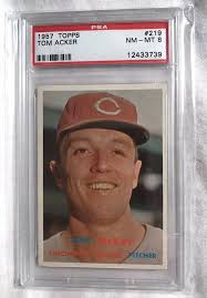 Auction Prices Realized Baseball Cards 1957 Topps Tom Acker