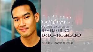 Remembering Dr. Dominic Gregorio