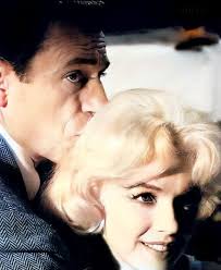 Catherine Deneuve and Yves Montand