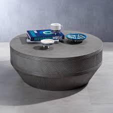 Satin finish highlights the irregular shapes. Coffee Tables