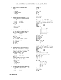 120 dm kunci jawaban soal ulangan harian matematika kelas 5 sd bab 5 kubus dan balok. Baru Soal Jaring Jaring Kubus Dan Balok Kelas 5 Semester 2