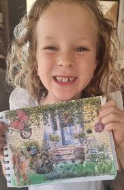 Create ocean scene with happy birthday message?