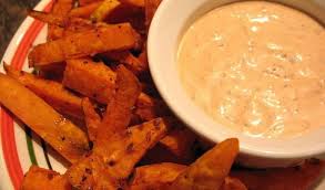 Pin By Almeda Vargas On Ashleigh S Diy Sweet Potato Oven Fries Sweet Potato Fries Dipping Sauce Sweet Potato Oven