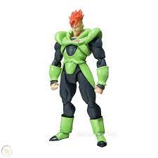 It was released on november 16, 2004, in north america in both a standard and limited edition release, the latter of which included a dvd. 6 Android 16 Figure Dragon Ball Z S H Figuarts Action Cyborg C 16 Gero Bandai 1832450717