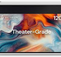 Amazon.com: Valerion 120" Motorized Projector Screen ...