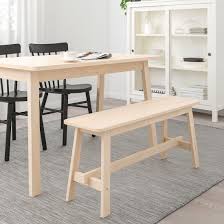 Norraker Bench Birch Ikea Furniture Ikea Cafe Chairs