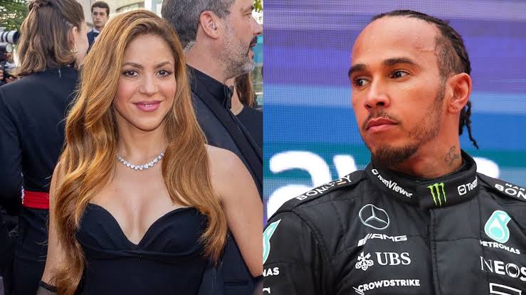 Shakira y Lewis Hamilton se dieron un beso en público? - El País