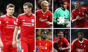 Steven gerrard official liverpool legend. Steven Gerrard And His Incredible List Of Liverpool Fc Team Mates Daily Mail Online