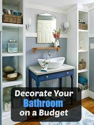 How To Decorate Your Bathroom On A Budget Simpleigh Organized Kid Room Decor Cheap Interior Design Budget Bathroom