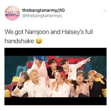 Confira o top 10 global song debuts: We Got Namjoon And Halsey S Full Handshake