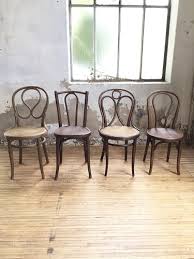 Set Consists Of 4 Old Bistro Chairs Thonet And Fischel Bentwood Four Different Models Model No 19 20 218 And A Class Chair Dining Chairs Mix Match Chairs