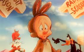 My name is elmer j. Drawing Cartoon Bugs Bunny Hunter Cartoon