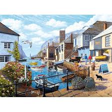 Get free delivery on orders over £20. Tranquil Harbour 500pc Jigsaw Puzzle From Jigsaw Puzzles Direct Order Today And Get Free Delivery Jigsaw Puzzles Uk Jigsaw Puzzles World Art