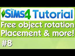 (comma and period) keys to rotate it clockwise/counterclockwise. Free Rotate Controls The Sims Forums
