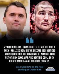 Former UFC champion Sean Strickland