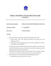 Check spelling or type a new query. Idik4012 Tugas1 Docx Buku Jawaban Tugas Mata Kuliah Tugas 1 Kode Nama Mata Kuliah Idik4012 Manajemen Berbasis Sekolah Kode Nama Upbjj 71 Surabaya Masa Course Hero