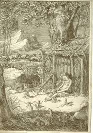 Peter Protects The Lost Boys Barrie J M Peter Pan And Wendy Illus F D Bedford London 1936 Animasi