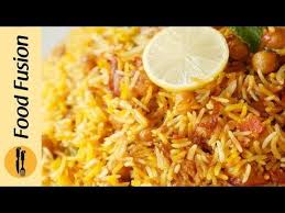 Chana Biryani Recipe By Food Fusion Youtube Biryani Recipe Biryani Cooking Homemade