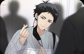 The Dark Side Of The Pretty Boy V Cafe Date Haikyuu Akaashi Haikyuu Anime Haikyuu Karasuno