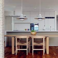 The beautiful, layered shades prevent glare and provide pleasant lighting in any room. Ph 5 Pendant Shangnuo Lighting Louis Poulsen Trendy Kitchen Louis Poulsen Ph5