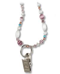 Beaded Nurse Lanyard With Magnetic Breakaway Nurse Lanyard Beaded Lanyards Beaded Lanyards Badge Holders