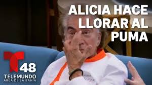 Con lágrimas en los ojos, El Puma intenta justificar a Alicia