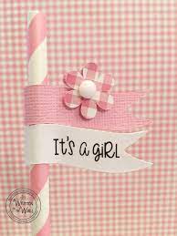 Kit Baby Shower Straws Straw Flags It S A Girl Drink Etsy In 2020 Baby Shower Supplies Baby Shower Drinks Baby Shower Onesie