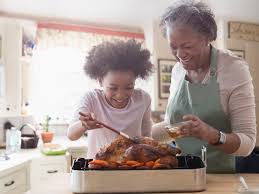 In the african american home during thanksgiving, the dinner table is usually the focal point, decorated with whatever tableware and family dining heirlooms the family possesses. Grandparents In African American Families