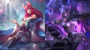 League of legends art | tumblr. New Spirit Blossom Skins Revealed For Cassiopeia Kindred Riven And Ahri