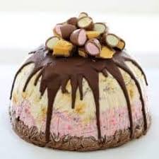 Get out a container of ice cream that has at least 3 cups (445 g) of ice cream. Christmas Ice Cream Pudding Choc Honeycomb Clinkers Maltesers Bake Play Smile
