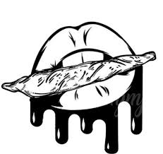 Pin On Weed Lips