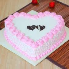Half Kg Chocolate Heart Shape Birthday Cake Heart Shape Strawberry Cake Birthday Cake Delivery Cake Delivery Cake Online