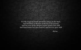 Quotes About Angel Of Death 44 Quotes
