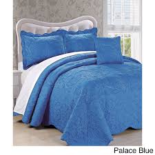 See more ideas about country chic, home decor, decor. Oversized Damask Bedspread Set French Country Shabby Chic Floral Patte Diamond Home
