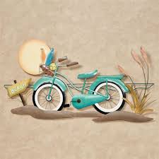 Maybe you would like to learn more about one of these? Beach Cruiser Bicycle Indoor Outdoor Metal Wall Art