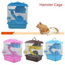 First of all, you need to think about what kind and size of cage you need to make your hamster as happy and content as possible. Pet Cage Hamster Cage Hamster Double Layer House House For Hamster Pet Home Habitat Decoration Wish