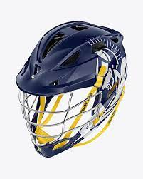 Download Lacrosse Helmet Mockup In Apparel Mockups On Yellow Images Object Mockups
