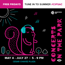 Where do you feel most at peace? Concerts In The Park Element Of Soul Downtown Sacramento Partnership At Cesar Chavez Plaza Sacramento Ca Music