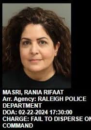 26 Pro-Palestine protesters arrested for blocking Raleigh traffic