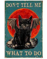 Black Cat Skull Do What I Want Poster Teehin Com Cat Posters Cats Cat Skull